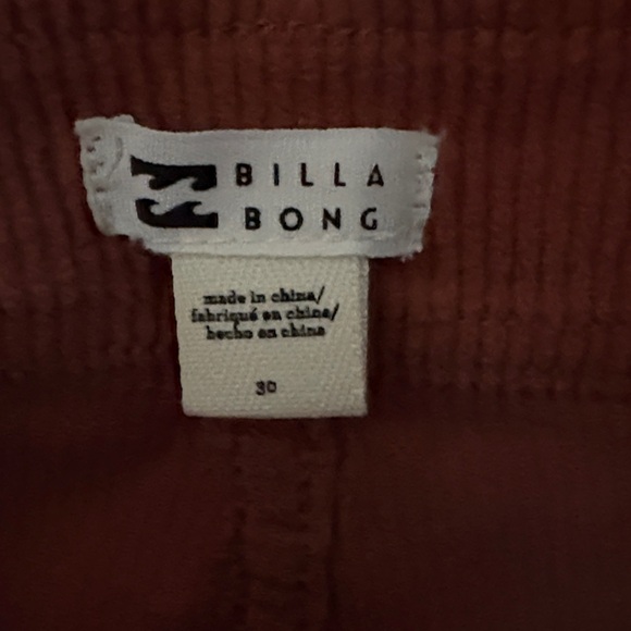 Billabong Rust Wide-Leg Pants - Picture 2 of 2